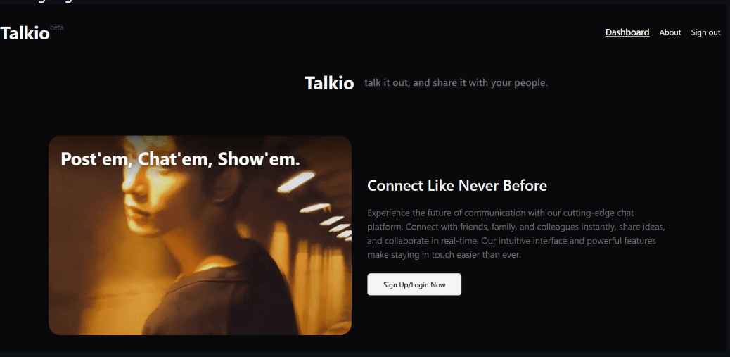 Talkio Preview